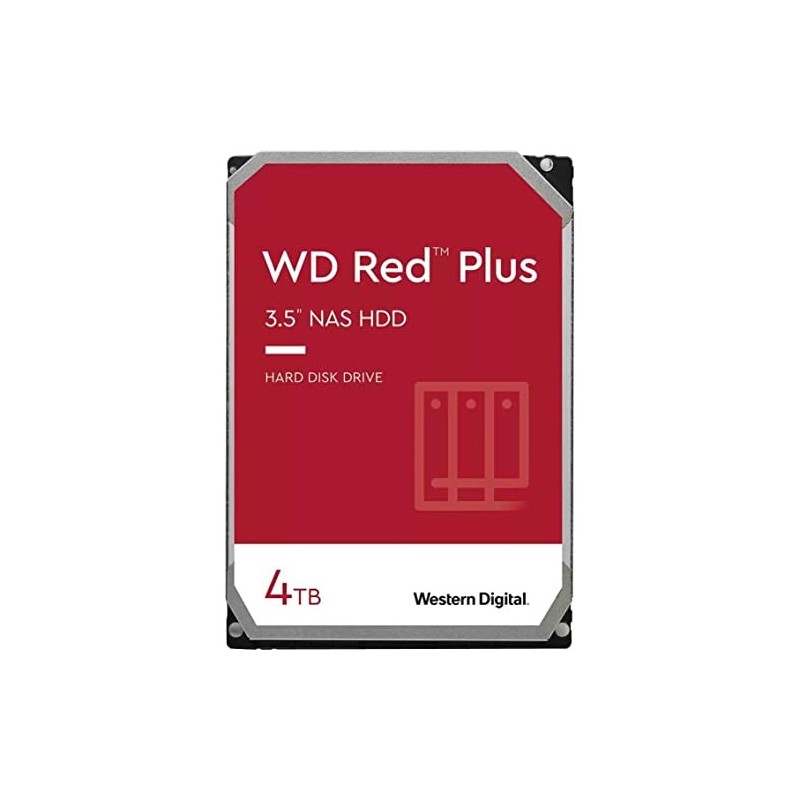 HDD WD Red Plus WD40EFPX 4TB/8,9/600 Sata III 256MB (EU) (CMR)