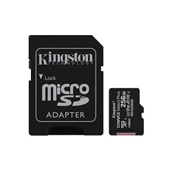 Micro SDXC 256GB Kingston Canvas Select Plus + Adapter SDCS2/256GB