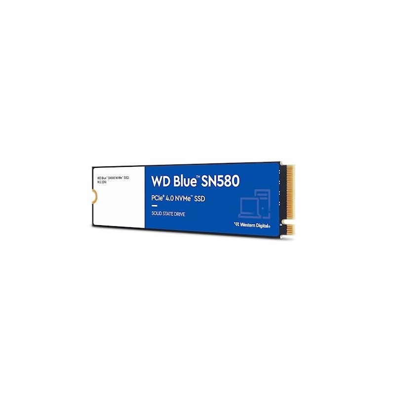 SSD WD Blue 1TB SN580 NVME M.2 PCIe 4.0 x4 WDS100T3B0E