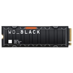 SSD WD Black 2TB SN850X Gaming NVME M.2 PCIe WDS200T2XHE m. Kühlkörper PCIe 4.0 x4