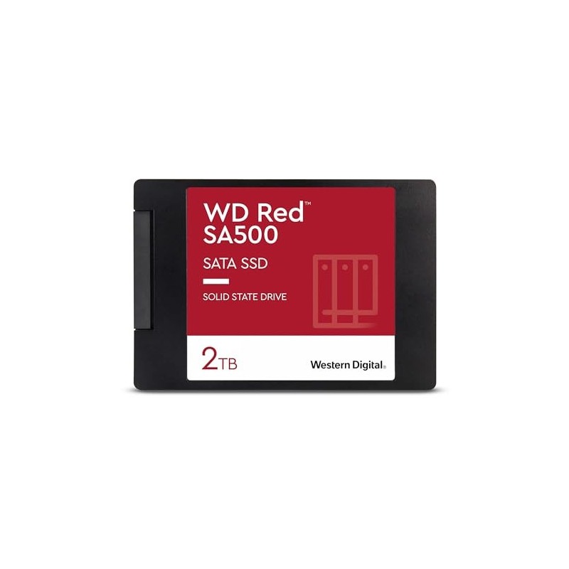 SSD WD RED SA500 2TB NAS Sata3 2,5 7mm WDS200T2R0A 3D NAND