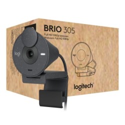 Webcam Logitech Brio 305 (960-001469) 2 MP - 1920 x 1080 Pixel - Full HD - 30 fps - 1280x720@30fps - 1920x1080@30fps - 7