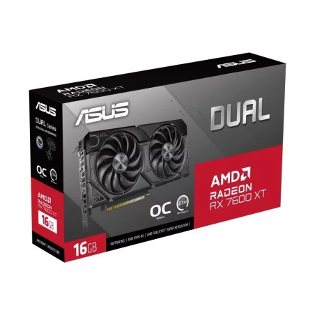 VGA Asus Radeon RX 7600 XT 16GB DUAL OC